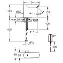 Bateria czasowa umywalkowa Grohe BAU COSMOPOLITAN E