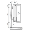 Grzejnik panelowy Purmo Compact Parada NG 400x1000