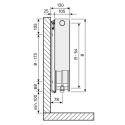 Grzejnik panelowy Purmo Integra NG 800x500