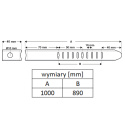 Szyna pionowa Gripple Fast Trak Standard FTT1000