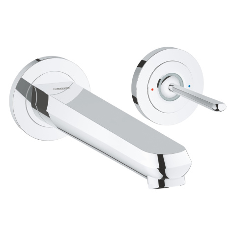 Bateria umywalkowa 2-otworowa GROHE Eurodisc Joy