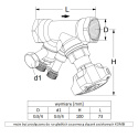 Zawór równoważący IMI STAD DN20
