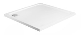 BRODZIK SAVOY WHITE 90X90X6cm + SYFON