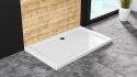 BRODZIK SAVOY WHITE 90X90X6cm + SYFON