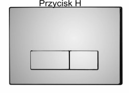 PRZYCISK DO STELAŻA PODTYNKOWEGO H CHROM