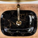 UMYWALKA BELINDA BLACK MARBLE SHINY - NABLATOWA