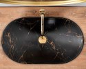 UMYWALKA ROYAL MARBLE BLACK MATT - NABLATOWA