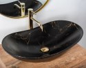 UMYWALKA ROYAL MARBLE BLACK MATT - NABLATOWA