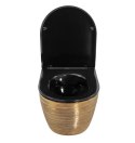 WC - CARLO MINI RIMLESS BRUSH GOLD BLACK