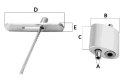 Zawiesie linkowe SLP śr. liny 1,5 mm, dł. liny 3 m