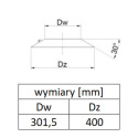 Okapnik/maskowanica KW fi300