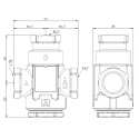 Temperaturowy zawór ATV 335 Afriso DN25